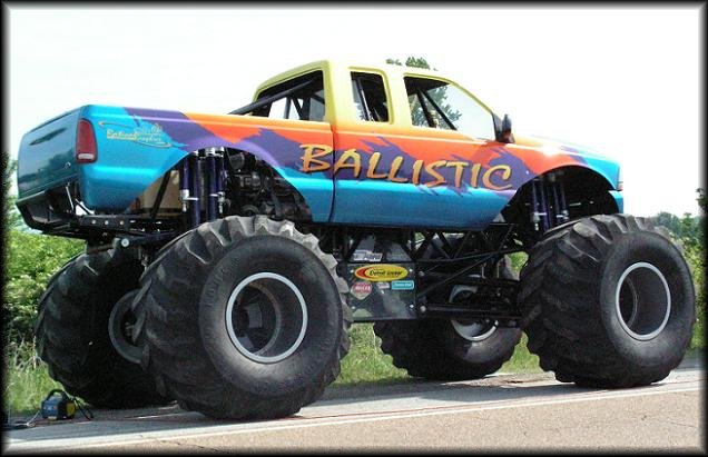 monster truck ballistic